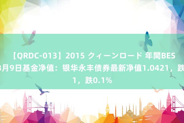 【QRDC-013】2015 クィーンロード 年間BEST10 8月9日基金净值：银华永丰债券最新净值1.0421，跌0.1%