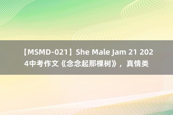 【MSMD-021】She Male Jam 21 2024中考作文《念念起那棵树》，<a href=